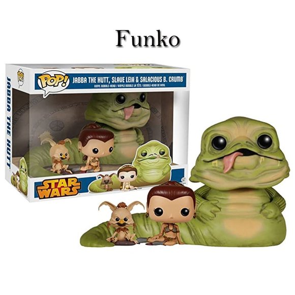 Funko Other - Jabba The Hutt, Slave Leia, & Salacious B. Crumb